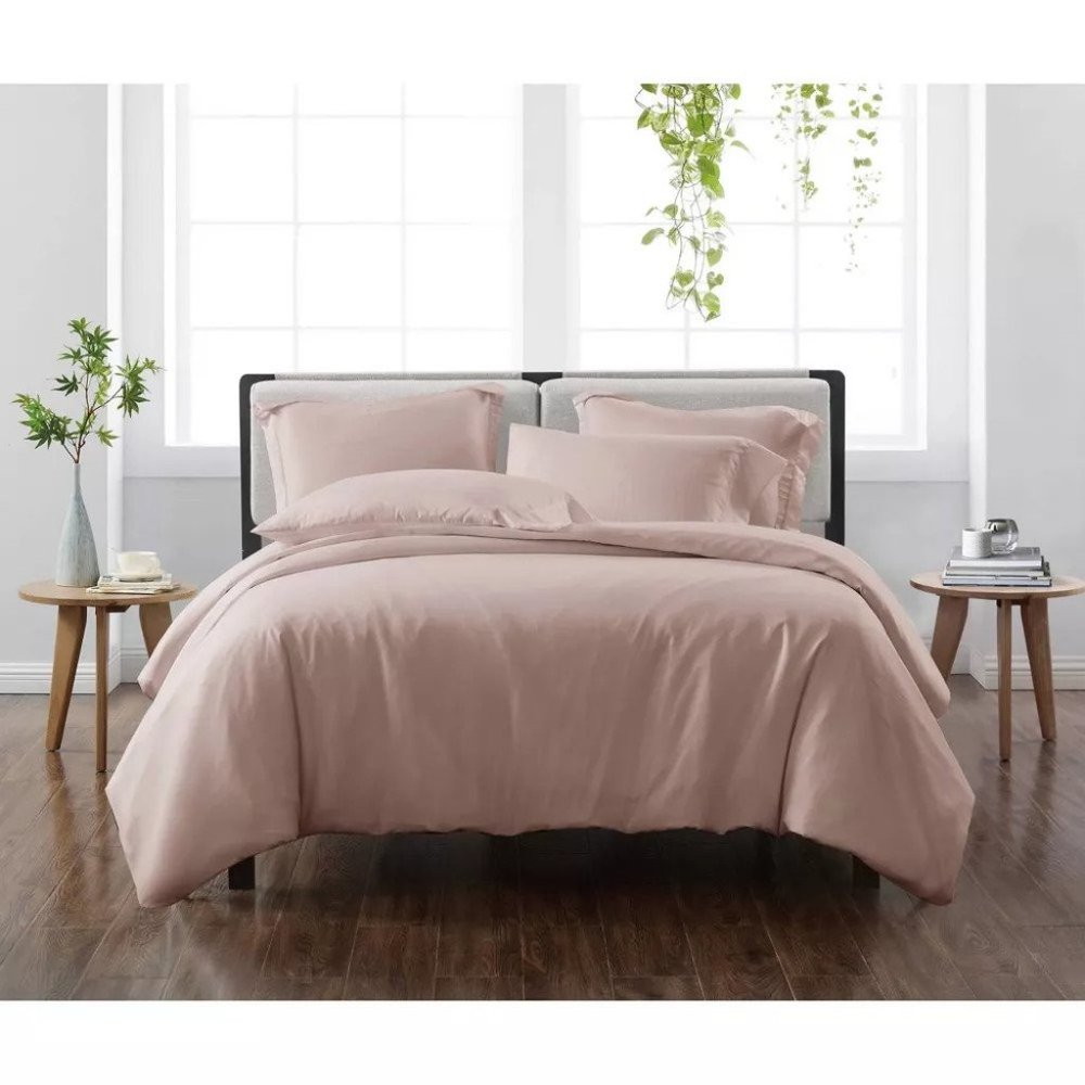 Cannon Heritage Solid King Duvet Cover Set